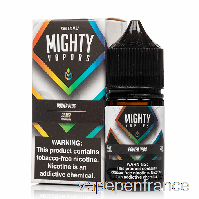 Power Pebs - Sels De Vapeurs Puissantes - Stylo Vape 30 Ml 50 Mg